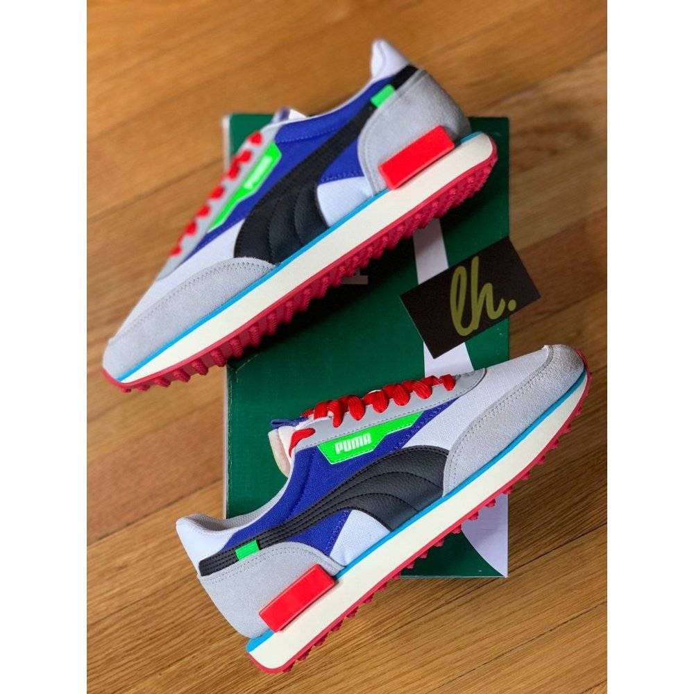 Size 9.5 Puma Future Rider Ride On "Dazzling Blue" - Picture 5 of 5